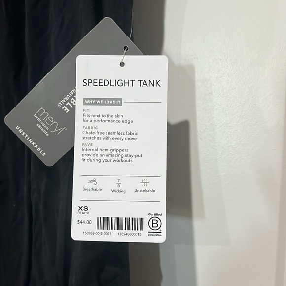 ATHLETA BLACK SPEEDLIGHT RACERBACK TANK - Picture 3 of 8